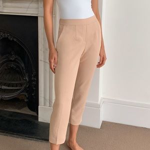 Aritzia Babaton Conan Cropped Pant in Pink Prima